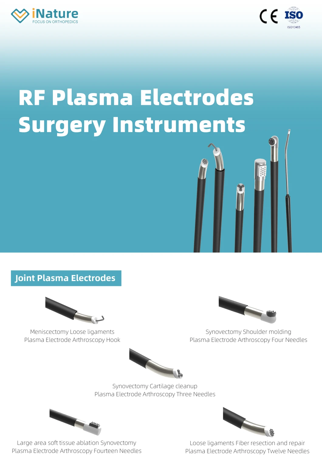 ISO CE Approved Electrosurgical Electrode for Surgical Operation