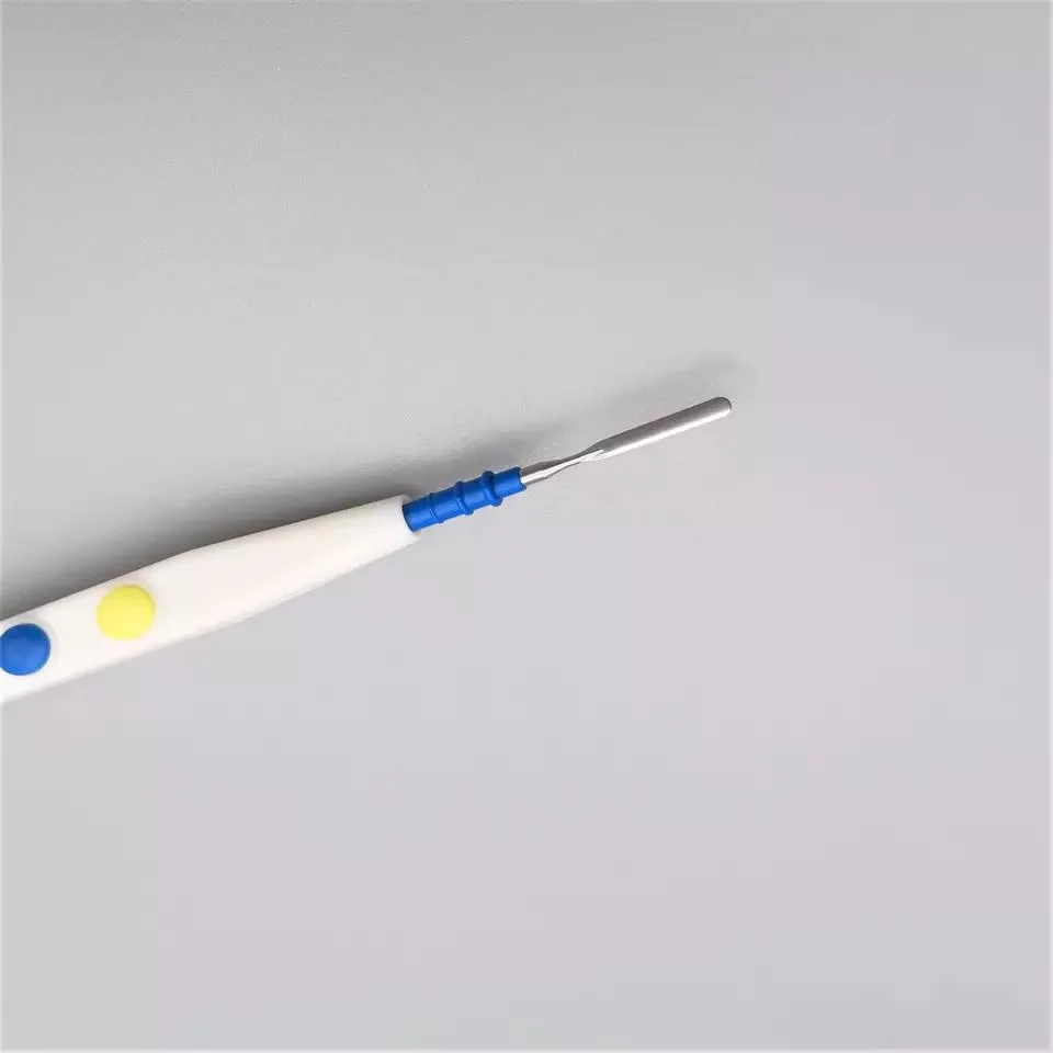 Disposable Medical Coagulation Cutting Esu Surgical Electrode Electrosurgical Pencil