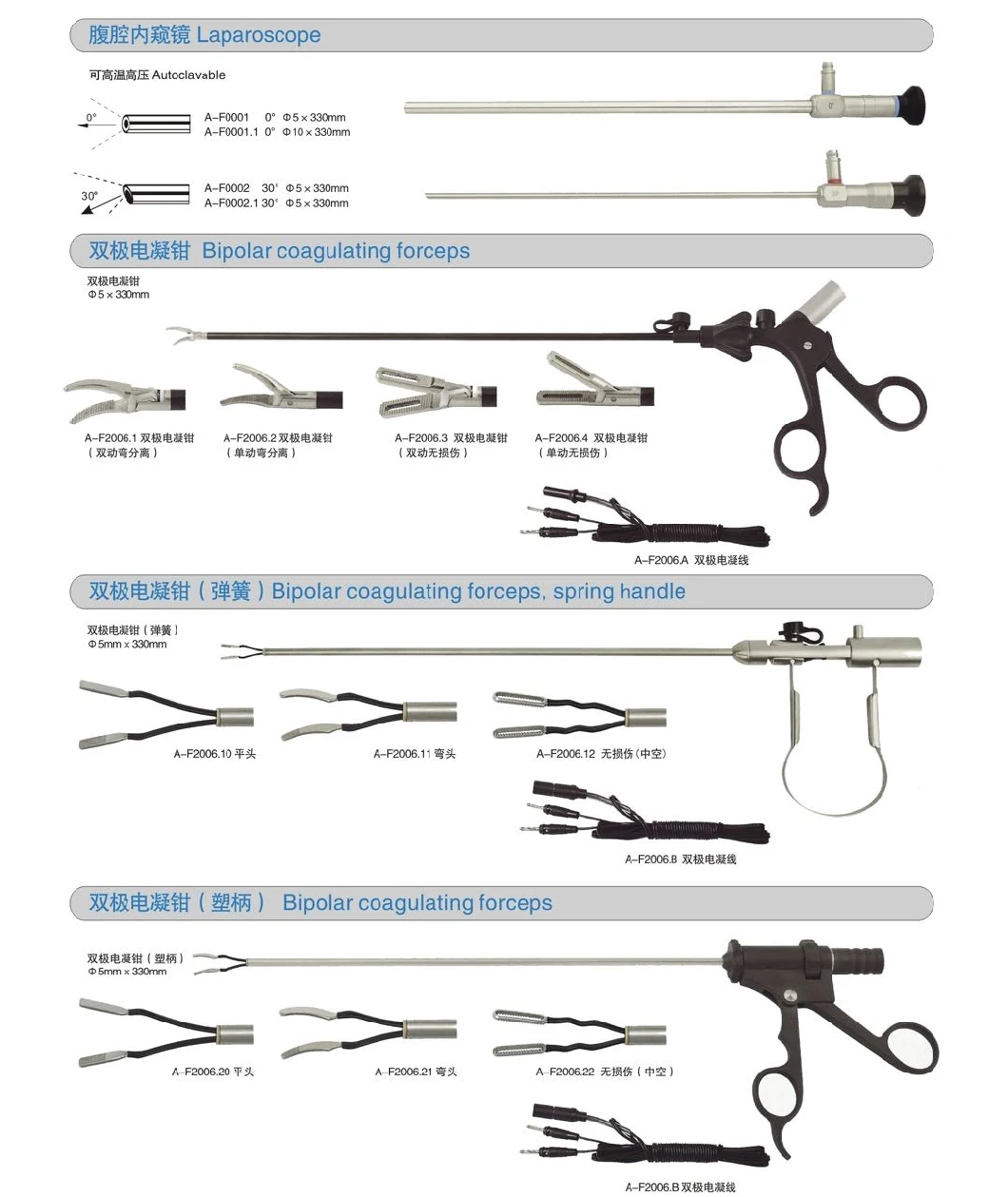 Laparoscopic Laparoscope Medical Surgical Instruments of Hf Monopolar Electrode Electric Coagulator L Hook Electrode. Electric Coagulator J Crook Knife