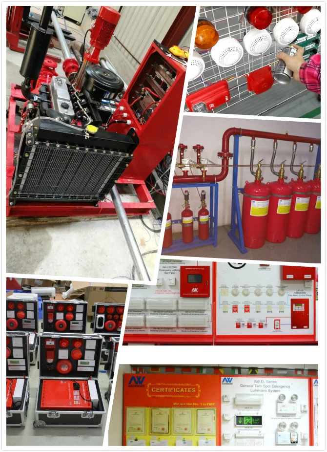 Conventional User-Friendly Evacuation Fire Alarm Control Panel System