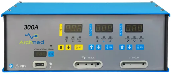 Équipement médical haute fréquence Portable Intelligent électrochirurgical unité cautérisation diathermie Machine hôpital Instrument